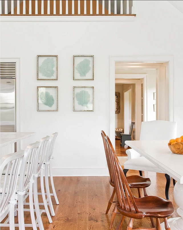 Benjamin Moore Crisp White Paint Color. Benjamin Moore Super White PM-1 #BenjaminMoore #SuperWhite PM-1