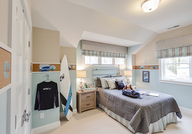 Boys Bedroom. Coastal Inspired Boys Bedroom. Beach Boys Bedroom Ideas. #BoysBedroom #BoysbedroomIdeas #CoastalBoysBedroom #BeachBoysBedroom