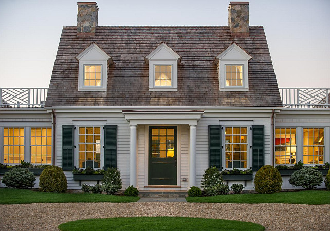 Cape Cod home Ideas. Cape Cod architecture. HGTV2015DreamHouse #CapeCod .