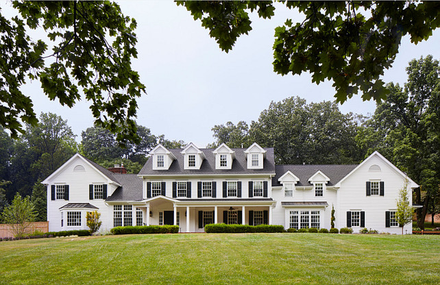 Classic Home Architecture. Classic Home Architecture Exterior. Classic Home Architecture Ideas. #ClassicHome #Architecture #Exterior Martha O'Hara Interiors.