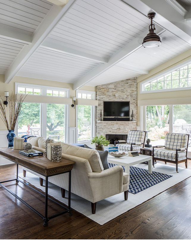 Corner Fireplace. Living room Corner Fireplace. Corner Fireplace ideas. #CornerFireplace Kim E Courtney Interiors & Design Inc.