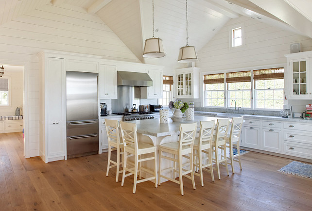 Cottage Kitchen. White Cottage Kitchen. Cottage Kitchen Ideas. Cottage Kitchen Island. Cottage Kitchen Flooring. Cottage Kitchen Pendant Lighting. Cottage Kitchen Shiplap Walls. Cottage Kitchen Countertop. #CottageKitchen #Kitchen