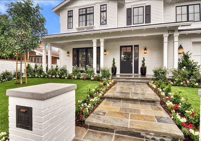 Curb-appeal Ideas. Exterior Home Ideas. Landscaping Ideas. Garden Ideas. #CurbAppeal #ExteriorHomes