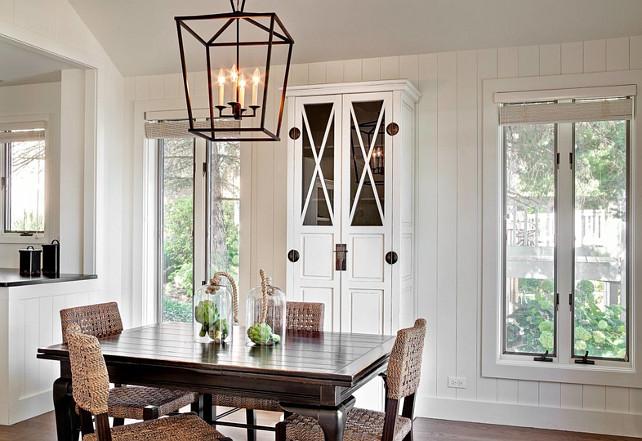 Dining Room Lighting. Dining Room Lighting Ideas. Dining Room Lantern. #LivingRoomLighting #Lantern Kate Marker Interiors Marcel Page Photography