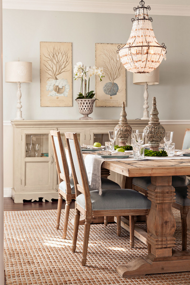 Dining Room Paint Color. Gray Dining Room Paint Color. Light Gray Dining Room Paint Color. #Gray #DiningRoom #PaintColor Casabella Home Furnishings & Interiors.
