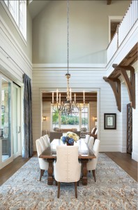 Lake House with Transitional Interiors - Home Bunch Interior Design Ideas