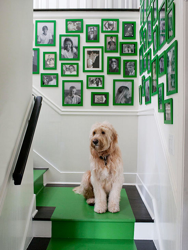 Displaying Your Family Photos. Tips and Tricks to Design a Photo Gallery. Melanie Turner Interiors.