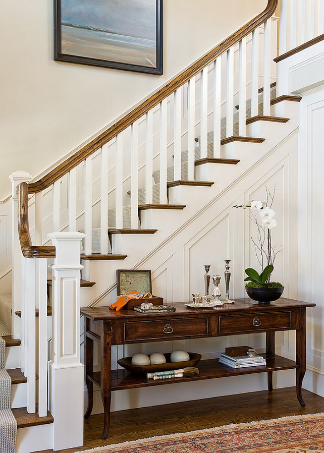 Foyer Decorating Ideas. Foyer Staircase Decor. Foyer Furniture. #Foyer #FoyerFurniture #FoyerStaircase #FoyerDecoratingIdeas Anita Clark Design.