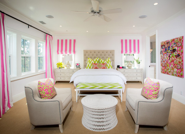 Girls Bedroom. Teen Girls Bedroom. Teen Girls Bedroom Design. Legacy Custom Homes, Inc.