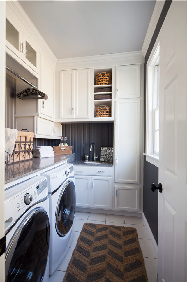 Laundry Room Design. Small Laundry Room Design. #LaundryRoom