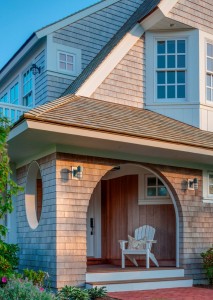 Cape Cod Shingle Beach House with Coastal Interiors - Home Bunch