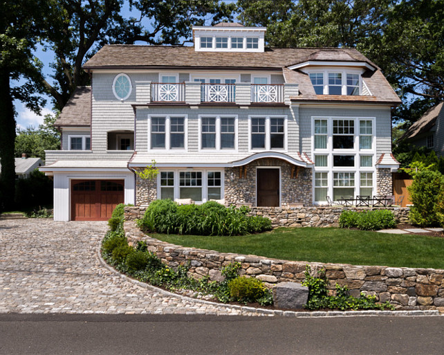 Home Exterior Ideas. Stone House Exterior Ideas. Home Exterior #HomeExterior #HomeExteriorIdeas #HomeExteriorDesignIdeas #StoneHouseExterior Alisberg Parker Architects.