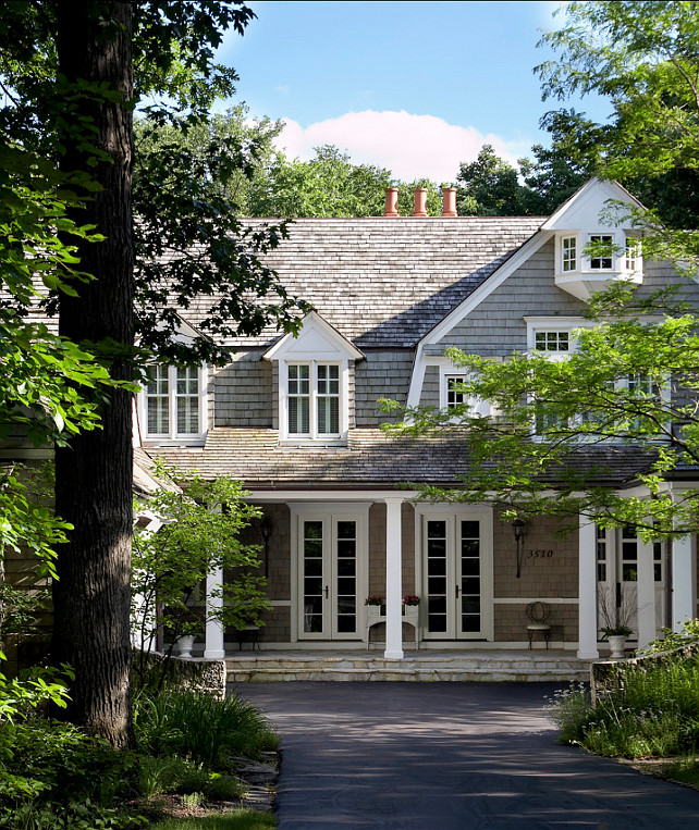 Home Exterior. Shingle Home Exterior Ideas. #HomeExteriorIdeas #ShingleExterior #Shingle Michael Abraham Architecture