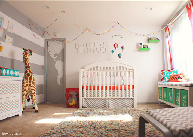 Nursery. Modern Nursery Design Ideas. #Nursery 