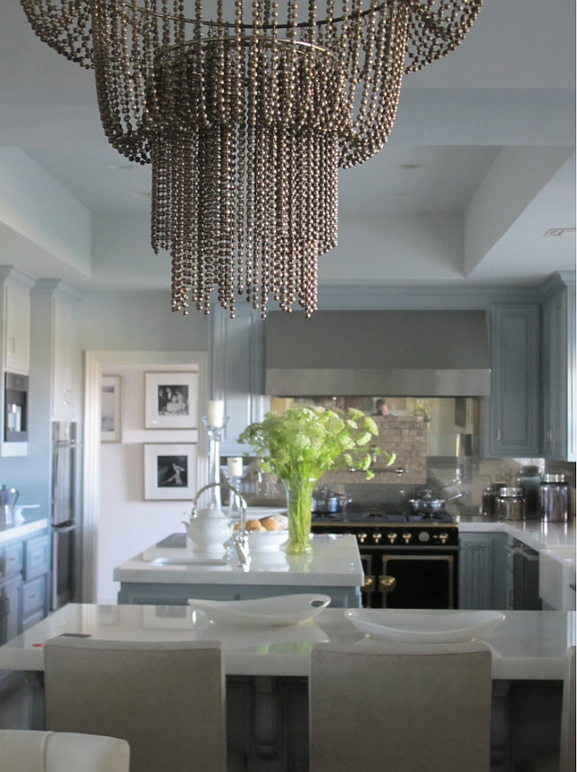 Jennifer Lopez Kitchen Chandelier. Jennifer Lopez Kitchen chandelier is by Arteriors. #Kitchen #Chandelier #JenniferLopez