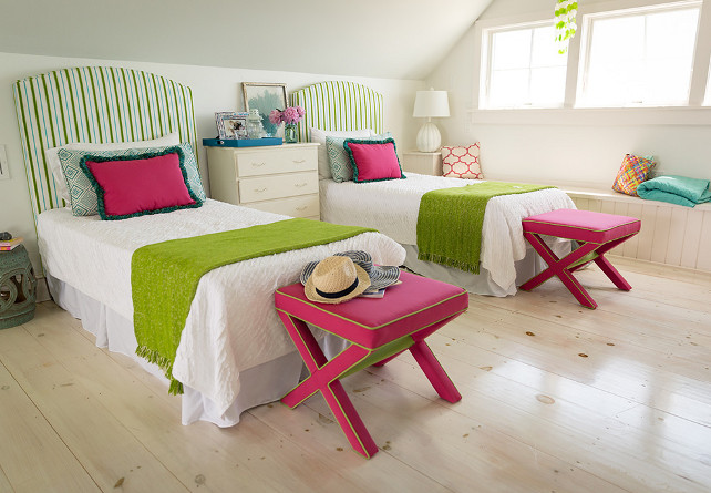 Kids Bedroom Ideas. Kids Bedroom Decor. Shared kids bedroom. #KidsBedroom Kate Jackson Design.