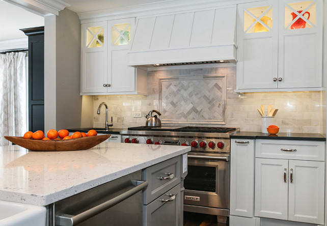 Kitchen Backsplash Tile. Kitchen Backsplash Tile Ideas. The Kitchen Backsplash Tile is Hampton Carrara Subway Tile. #BacksplashTile #Kitchen #HamptonCarraraSubwayTile Redstart Construction.