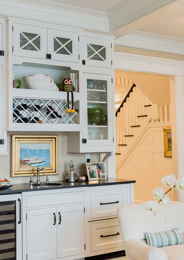 Kitchen Bar Cabinet. Kitchen Bar Cabinet Design. Kitchen Bar Cabinet Ideas. Kitchen Bar Cabinet Layout. Kitchen Bar Cabinet with sink and wine fridge. #Kitchen #Bar #Cabinet Brookes and Hill Custom Builders.