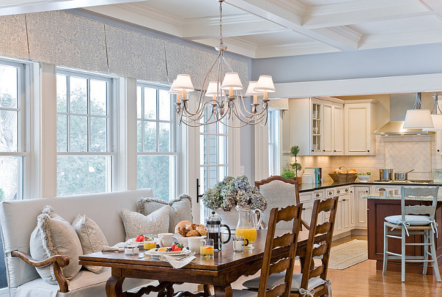 Kitchen Breakfast Room Design Ideas. Open kitchen Breakfast Room. #BreakfastRoom #Kitchen Anita Clark Design.