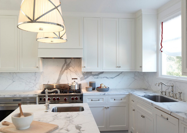 Kitchen Countertop Backsplash. Kitchen Marble Countertop Backsplash. Kitchen Marble Countertop Backsplash Slab. #KitchenMarbleCountertopBacksplash Lauren Ranes Interior Design.