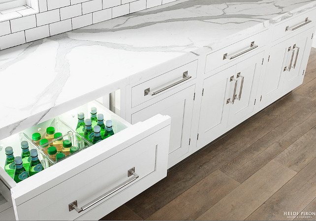 Kitchen Drawer Refrigerator. Kitchen Drawer Refrigerator Ideas. Kitchen Drawer Refrigerator Cabinet Layout. #Kitchen #DrawerRefrigerator Heidi Piron Design.