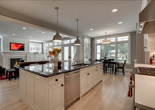 Kitchen Island Design. Beautiful Kitchen island design with lots of storage. #Kitchen #Island #Storage