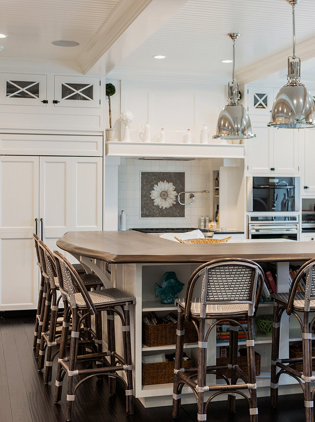 Kitchen Island Shelves. Kitchen Island Bookshelf. Kitchen Island Bookshelf Ideas. Kitchen Island Bookshelf Design. #KitchenIsland #Bookshelf Brookes and Hill Custom Builders.