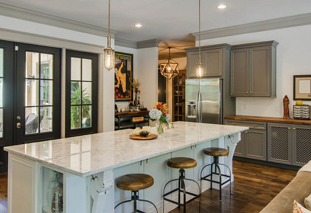 Kitchen Island. Kitchen Island Layout. Kitchen Island Design #Kitchen #KitchenIsland #KitchenIslandLayout Millworks Designs