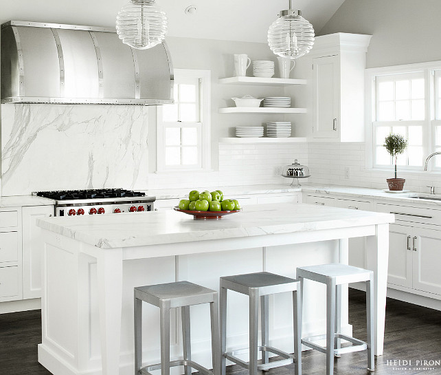 Kitchen Lighting Ideas. Kitchen Island Lighting. Kitchen island Lighting Ideas. #Kitchen #KitchenLighting #KitchenIsland #kitchenIslandLighting #lighting Similar Wall Paint Color: Revere Pewter HC-172 by Benjamin Moore. Similar Cabinet Paint Color: Decorators White cc-20 Benjamin Moore.