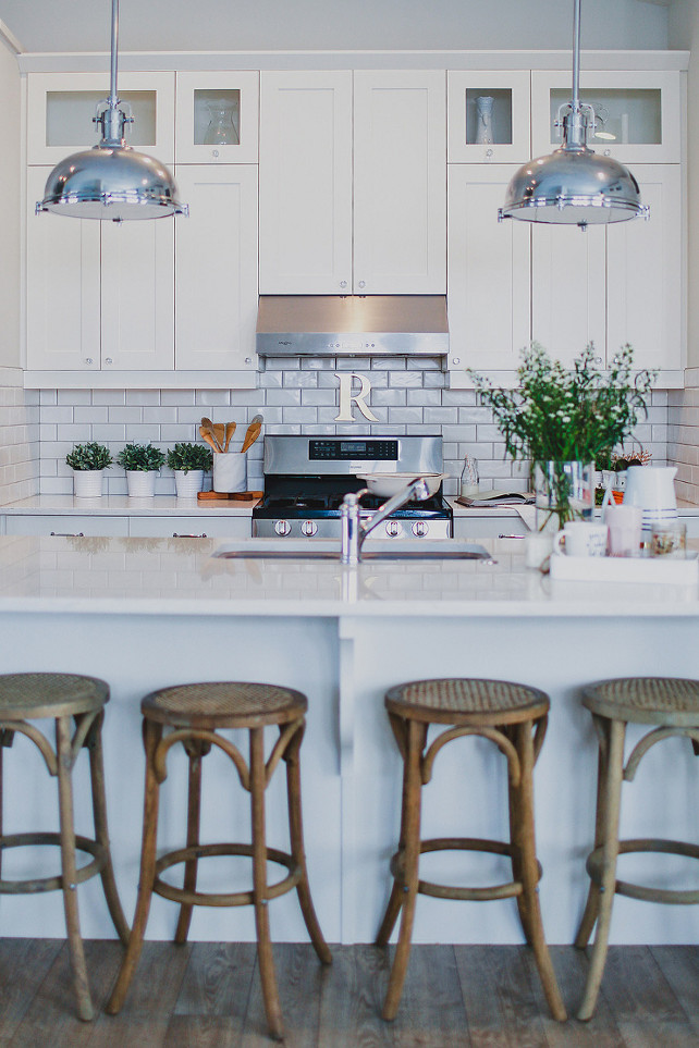 Kitchen Reno. Affordable Kitchen Reno Ideas. Lighting Kitchen Bar Stool Backsplash Kitchen Cabinets White Kitchen Island Pendant Light. Brittany Robertson.