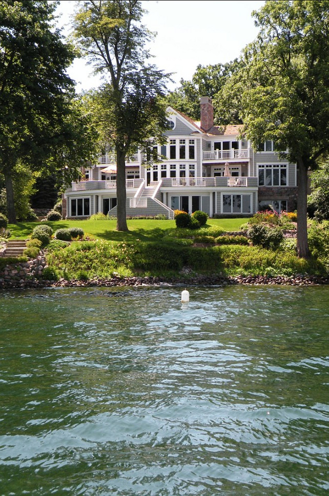 Lake House. This is why many dream of having a lake house. #LakeHouse