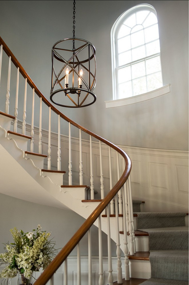 Foyer Lighting. This foyer light fixture is from Micheal Berman Limited. #Foyer #Lighting #Lantern