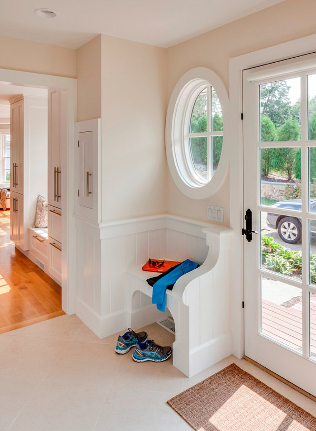 Mudroom. Mudroom Ideas. Mudroom bench design ideas. #Mudroom Polhemus Savery DaSilva.