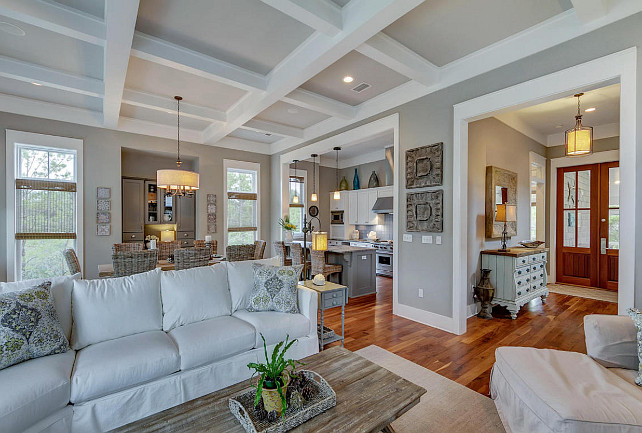 Open Floor Ideas. Open Concept interiors. Main floor with open concept. #OpenConcept