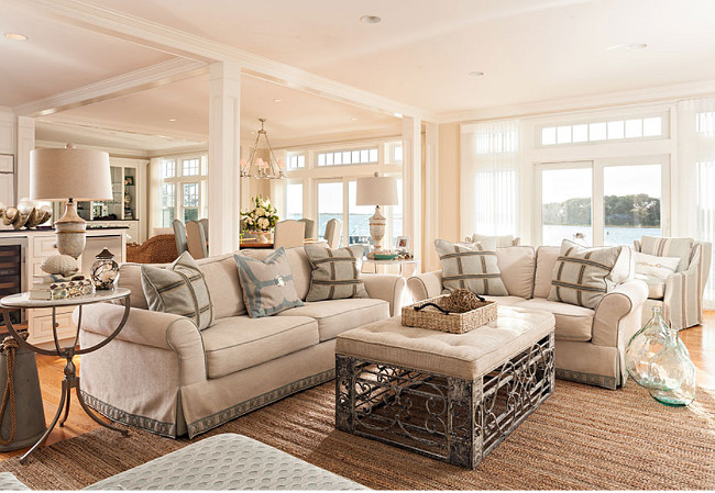 Open Floor Plan. Coastal Open Floor Plan Interiors. Open Floor Plan Interiors. Open Floor Plan Design. Open Floor Plan Layout Ideas. #OpenFloorplan Casabella Home Furnishings & Interiors.