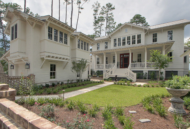 Oystershell SW 864 Sherwin Williams. Home Exterior Paint Color is Oystershell SW 864 Sherwin Williams. Neutral Home Exterior Paint Color. #SherwinWilliamsOystershell #SW864 . Allison Ramsey Architects