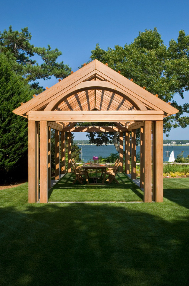 Pergola Ideas. Garden Pergola Ideas #Pergola #gardens Polhemus Savery DaSilva.