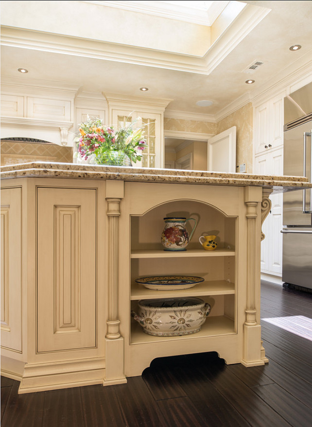 Kitchen Island Design. Inspiring Traditional Kitchen Island Design Ideas. #KitchenIsland 