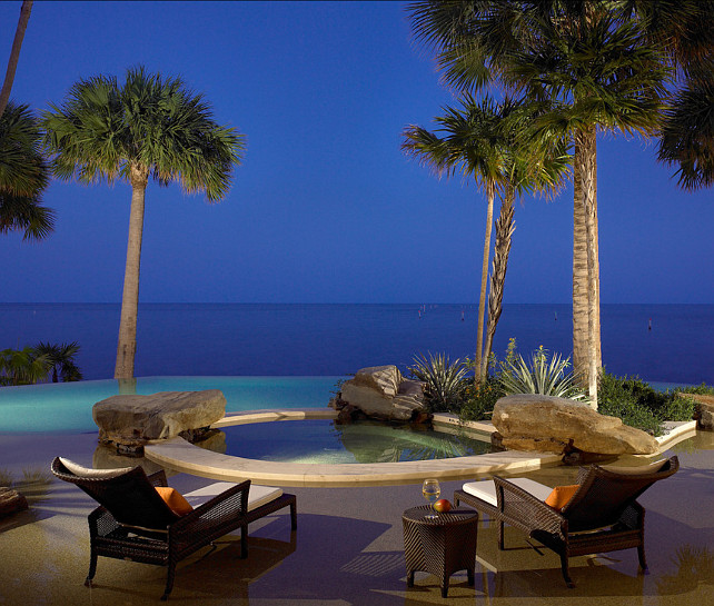Pool Ideas. This is my dream pool with ocean views! #Pool