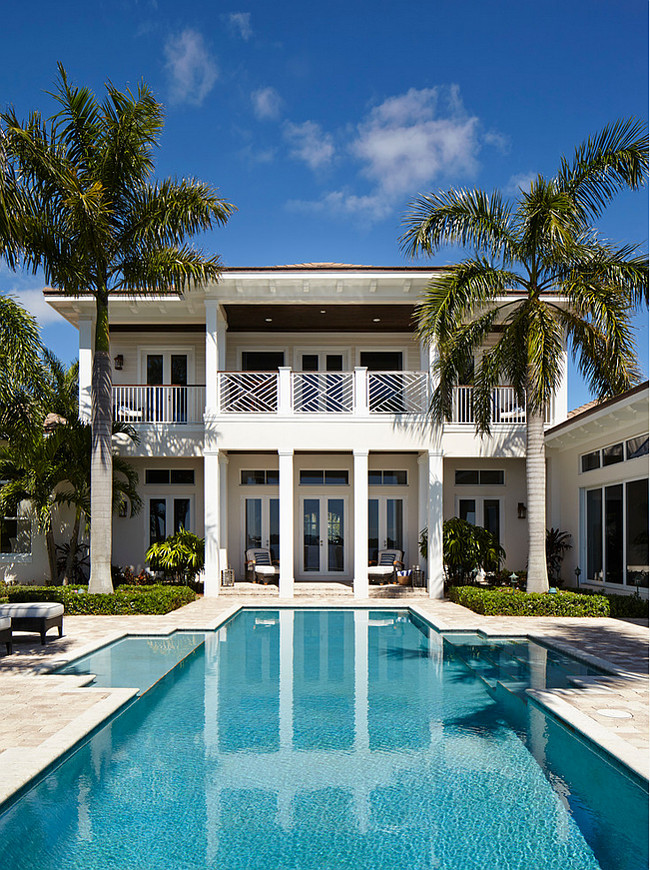 Pool Design. Pool surroundings. Pool design and pool surroundings with landscaping. #pool #Backyard #PoolSurroundings #landscaping JMA Interior Design.