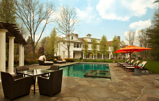 Pool. Pool Area Design Ideas. Pool Backyard #Pool #PoolBackyard #Backyard #PoolArea Garrison Hullinger Interior Design Inc.