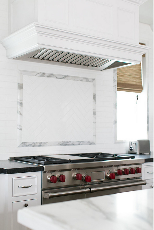 Range Backsplash. Range Backsplash Ideas. Behing Range Backsplash. Range Backsplash Tiling. #RangeBacksplash Brandon Architects, Inc.