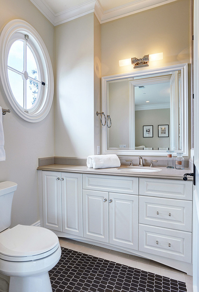 Revere Pewter Bathroom. Benjamin Moore HC-172 Revere Pewter. Benjamin Moore HC-172 Revere Pewter Bathroom. #BenjaminMooreHC172ReverePewter #Bathroom