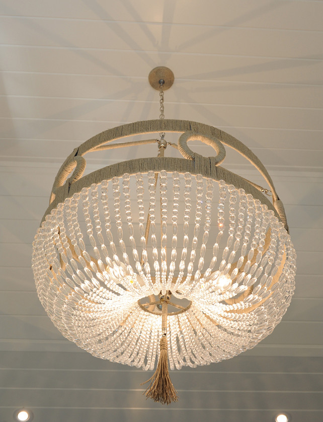 Ro Sham Beaux Frankie Malibu Clear Chandelier. Ro Sham Beaux Frankie Beaded Chandelier. #RoShamBeauxFrankieBeadedChandelier