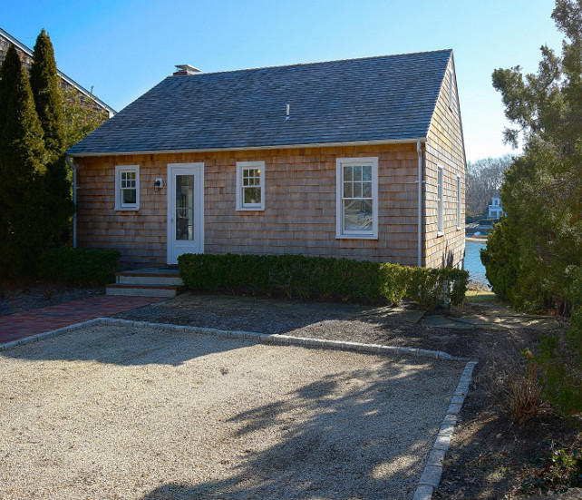 Shingle Sag Harbor Cottage with Coastal Interiors. Small Shingle Cottage with Coastal Interiors. #ShingleCottage #CoastalInteriors