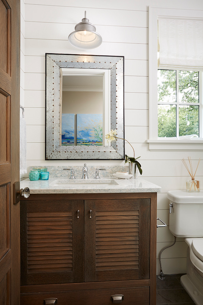 Small Bathroom. Small Bathroom Vanity. Small Bathroom Vanity Ideas. #Bathroom #Small #SmallBathroom #Vanity Blend Interior Design.