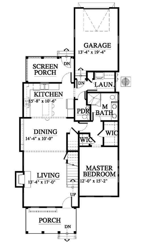 Small Interiors And Open Floor Plan