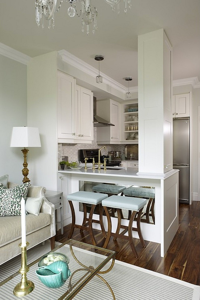 Small Kitchen. Small White Kitchen. Small Kitchen Desig. Sarah Richardson Small Kitchen. #SmallKitchen #Kitchen #SarahRichardson Sarah Richardson Design