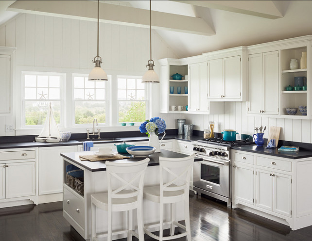Interior Design Ideas Home Bunch Kitchen Coastal Design With Blue And White