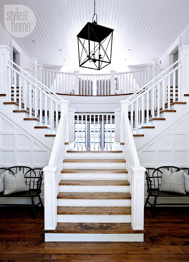 Staircase. Staircase Ideas. Split staircase Ideas. #Staircase #SplitStaircase